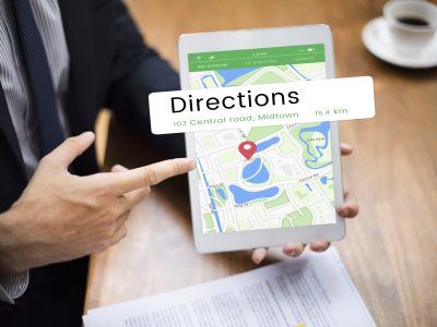 Map GPS Location Direction Position Graphic